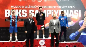 Samsun'da Mustafa Bilir Büyük Erkekler Türkiye Ferdi Boks Şampiyonası Sona Erdi