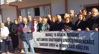 PSAKD Samsun Şube Başkanı: Maraş Katliamını Unutmadık, Unutturmayacağız