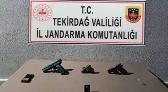 Hayrabolu ve Malkara'da Tabanca ve Tarihi Eser Operasyonu