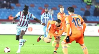 Trabzonspor, Başakşehir ile berabere kalarak araya 30 puanla girdi
