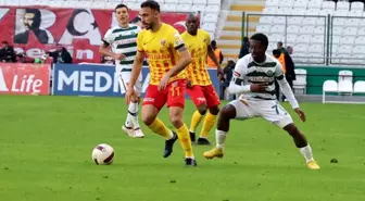 Konyaspor, Kayserispor'u 2-0 mağlup etti