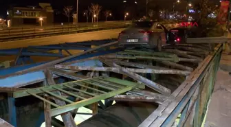 Üsküdar'da Alkollü Sürücü Kaza Yaptı