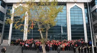 Amasya Belediyesi mesaiye 'şehitlere dua' ile başladı