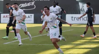 Manisa FK ile ASTOR Enerji Şanlıurfaspor 1-1 berabere kaldı