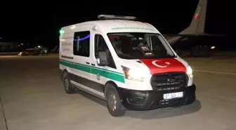 Pençe-Kilit Operasyonu'nda şehit olan Piyade Uzman Onbaşı İsmail Yazıcı'nın cenazesi Trabzon'a getirildi