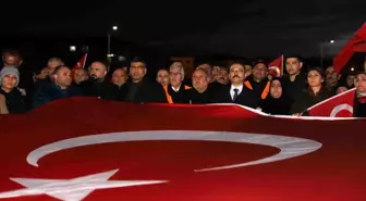 Iğdır'da Mehmetçiklerin şehit edilmesi ve İsrail'in Filistin saldırıları protesto edildi