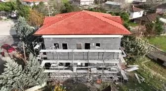 Dilovası'nda Köseler Mahalle Konağı'nın yapımı tamamlanıyor