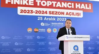 Muhittin Böcek, Finike Hali Sezon Açılışına Katıldı