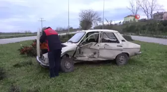 Samsun'da trafik kazası: 3 kişi yaralandı