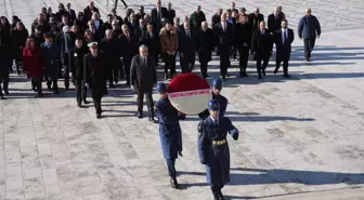 TMOK Yönetim Kurulu Anıtkabir'i ziyaret etti
