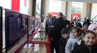 Bafra'da açılan gezici müzeyi 10 bini aşkın ziyaretçi gezdi