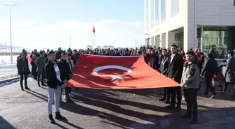 Bayburt'ta Şehitlere Saygı Yürüyüşü Gerçekleştirildi