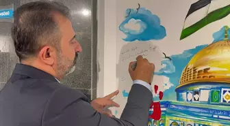 Çorum Belediyesi ve Hitit Üniversitesi İşbirliğiyle İsrail'in Gazze'ye Yönelik Saldırıları Anlatan Sergi Açıldı
