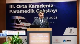 Çorum'da 3. Orta Karadeniz Paramedik Çalıştayı düzenlendi