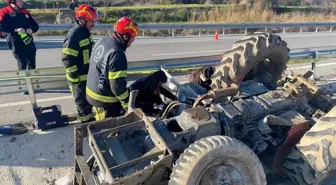 Denizli'de traktör kazası: Sürücü hayatını kaybetti