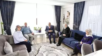 Kütahya Belediye Başkanı Işık'tan şehit ailesine ziyaret
