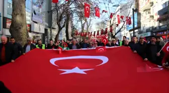 Kocaeli'de terör saldırılarında şehit olan askerleri anmak için yürüyüş düzenlendi