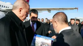 Sincan Belediye Başkanı Murat Ercan, Cumhurbaşkanı Erdoğan'a Sincan projelerini sundu