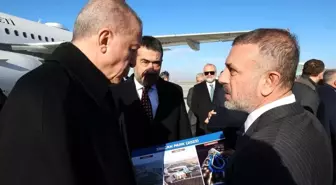 Sincan Belediye Başkanı Murat Ercan, Cumhurbaşkanı Erdoğan'a Sincan projelerini sundu