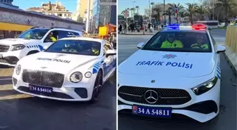 Suç örgütlerinden ele geçirilen ultra lüks otomobiller polis otosu oldu, İstanbul'da sergilendi