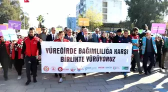 Adana'da 750 Kişi Uyuşturucu Bağımlılığına Karşı Yürüdü