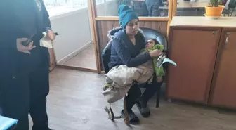 Korkuteli'de dilencilere işlem yapıldı