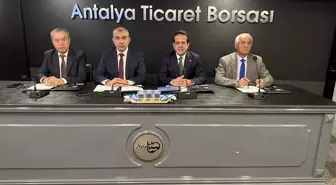 Antalya Ticaret Borsası İşlem Hacmi 2023'te Yüzde 55 Arttı