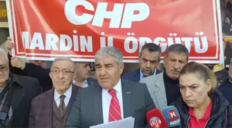 CHP Siirt, Mardin ve Şırnak il başkanlıkları terör saldırılarını protesto etti