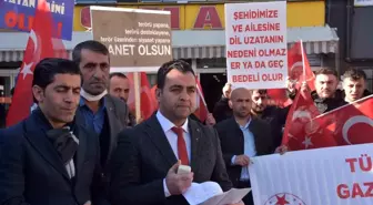 TÜGŞAV Bitlis Şubesi, HDP Bitlis İl Başkanlığı önünde basın açıklaması yaptı