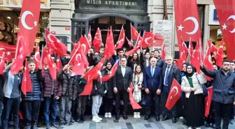 İstiklal şairi Mehmet Akif Ersoy, İstiklal Caddesi'nde anıldı