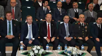 KKTC Cumhurbaşkanı Ersin Tatar, Kars'ta konferansa katıldı