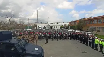 Şişli Okmeydanı'nda polis ekipleri genel emniyet ve asayiş uygulaması gerçekleştirdi