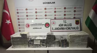 Ağrı'da sigara kaçakçılığı operasyonunda 3 zanlı gözaltına alındı