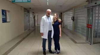 Bursa Çekirge Devlet Hastanesi'nde baba ve kız birlikte çalışıyor