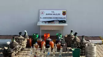 İnegöl'de sahte içki operasyonunda 2 zanlı gözaltına alındı