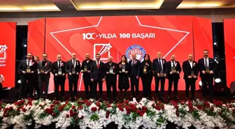 Denizli Ticaret Odası 100 Yılda 100 Başarı Ödül Töreni Düzenledi