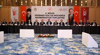 İkinci Bölge Düzensiz Göçle Mücadele Koordinasyon Toplantısı Erzurum'da gerçekleştirildi