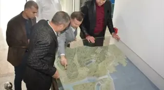 Hasankeyf Kaymakamı Mehmet Ali İmrak, DSİ 16. Bölge Müdürü Cihan Aksoy'u ziyaret etti