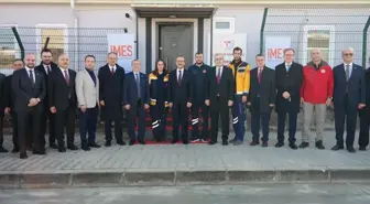 Dilovası'nda İMES OSB tarafından yapılan 112 Acil Sağlık Hizmetleri İstasyonu açıldı