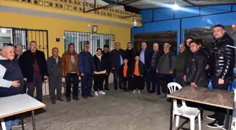 İncirliova Belediye Başkanı Aytekin Kaya, mahalle buluşmalarında vatandaşlarla bir araya geldi