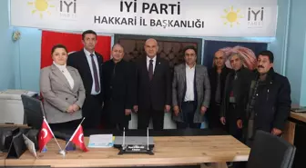 İYİ Parti heyeti, Hakkari'de ziyaretlerde bulundu