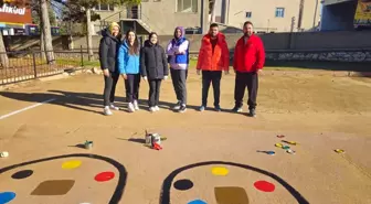 Kırşehir'deki İlkokullarda Geleneksel Çocuk Oyun Alanları Oluşturuldu