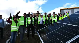 Trabzon'da Ortahisar Belediyesi Güneş Enerjisi Santrali Kurdu