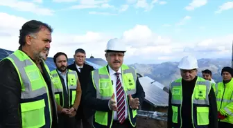Ortahisar Belediyesi, Güneş Enerji Santrali İçin Panel Montajını Tamamladı