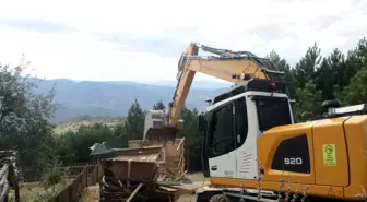 Osmangazi Belediyesi, 87 kaçak yapıyı yıktı