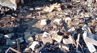 Antalya Serik'te bir evin deposunda çıkan yangın söndürüldü