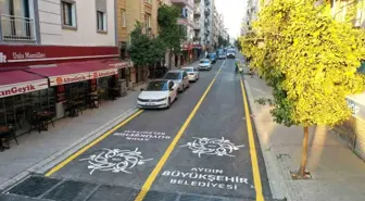 Aydın Büyükşehir Belediyesi Gençlik Caddesi'nde Yol Yapım Çalışmalarını Tamamladı