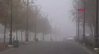 Diyarbakır'da Sis Nedeniyle Görüş Mesafesi Düştü