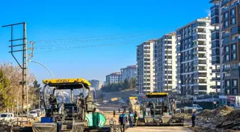 Malatya Büyükşehir Belediyesi, Tecde Mahallesi'nde yol çalışmalarını sürdürüyor