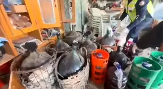 Jandarmadan yılbaşı öncesi kaçak içki operasyonu